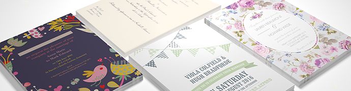 contemporary invitations two sided modern wedding invitations